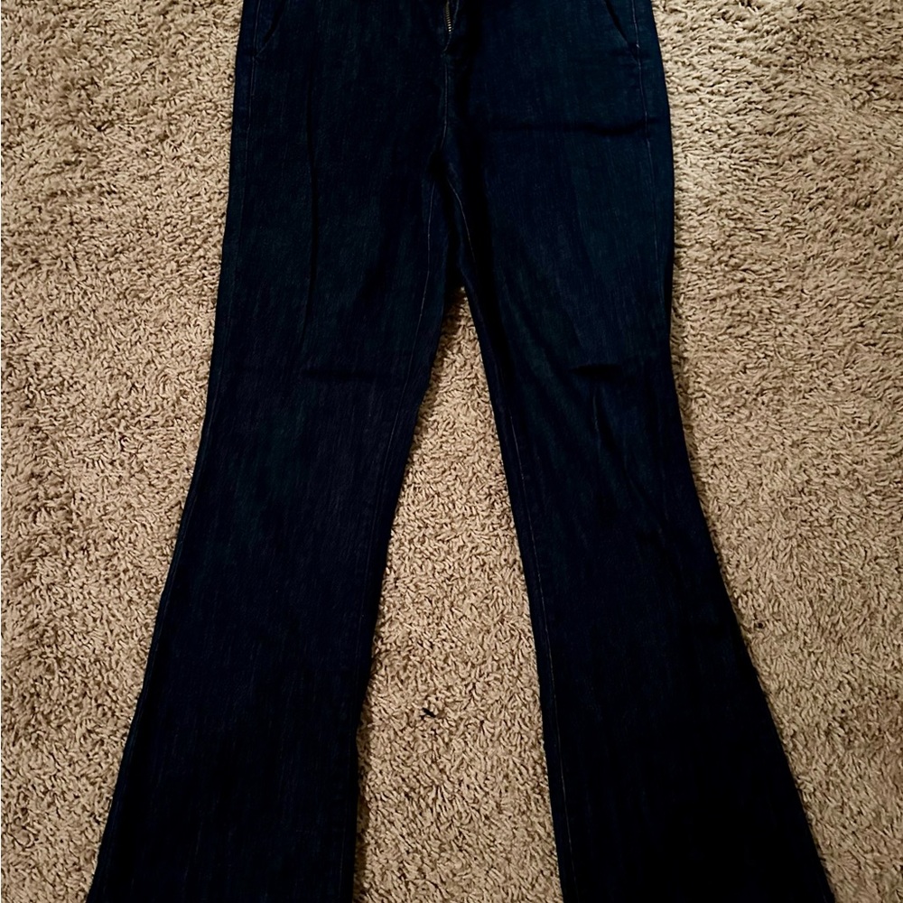 Dear John Women's Size 8 Dark Blue Trouser Jeans